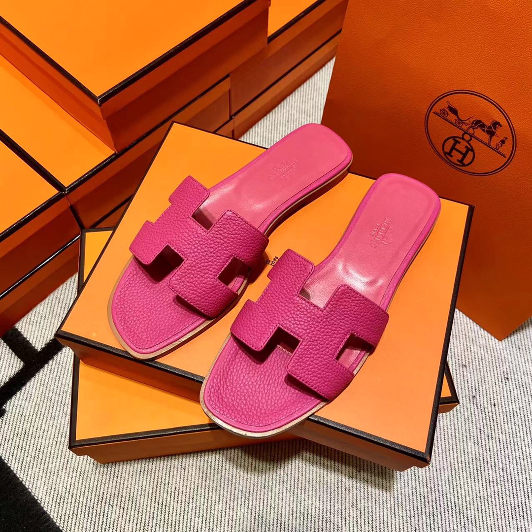 에르메스 올수공 오란 슬리퍼 샌들 토고 43